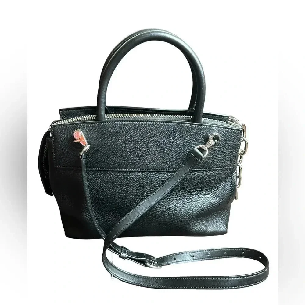 Alexander Wang Black Attica Suede Satchel Bag